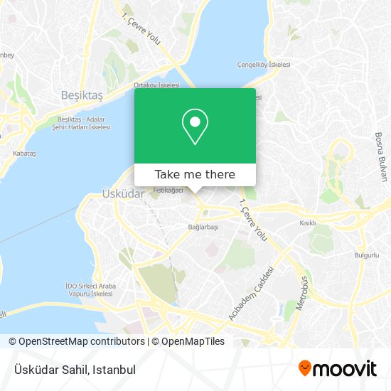 Üsküdar Sahil map