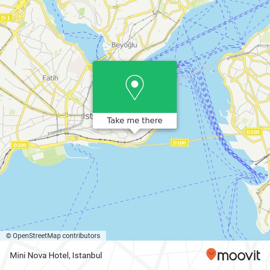 Mini Nova Hotel map