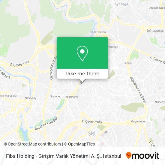 Fiba Holding - Girişim Varlık Yönetimi A. Ş. map