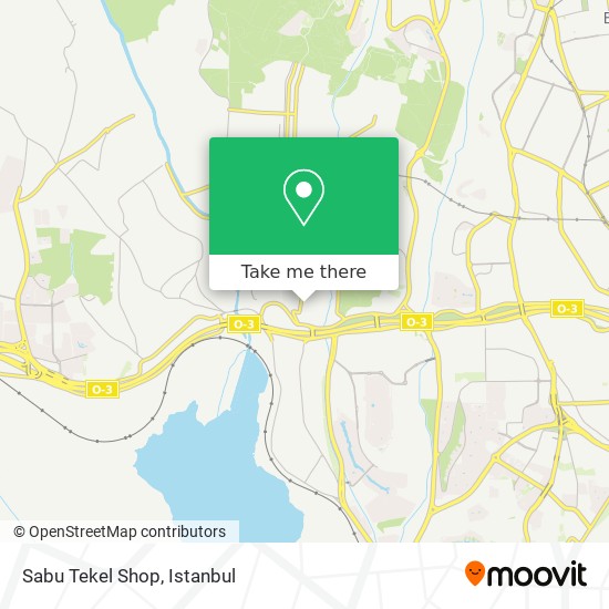 Sabu Tekel Shop map
