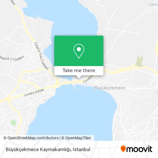 Büyükçekmece Kaymakamlığı map