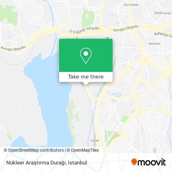 Nükleer Araştırma Durağı map