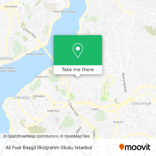 Ali Fuat Başgil İlköğretim Okulu map