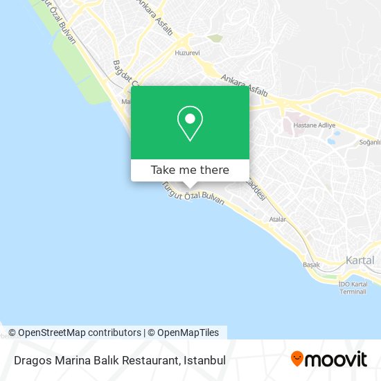 Dragos Marina Balık Restaurant map