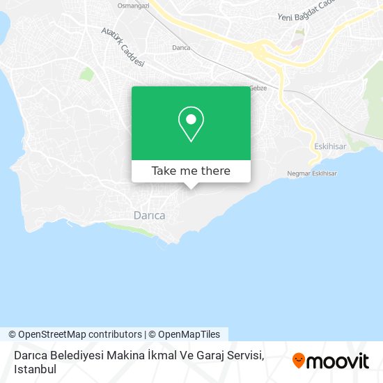 Darıca Belediyesi Makina İkmal Ve Garaj Servisi map