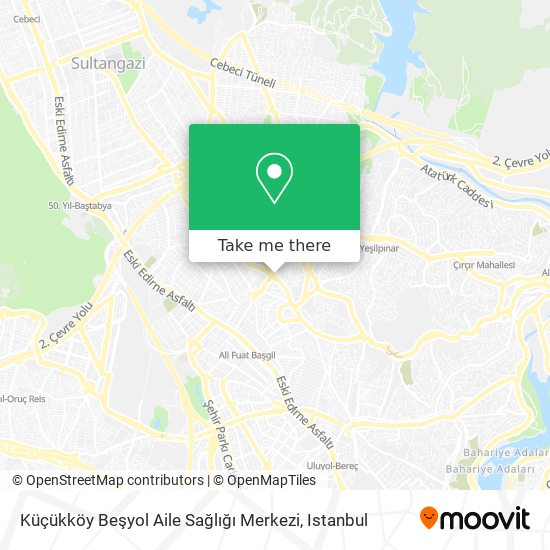 Küçükköy Beşyol Aile Sağlığı Merkezi map