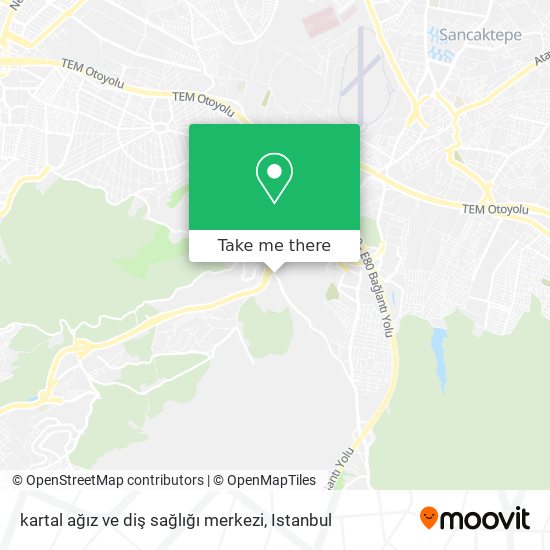 kartal ağız ve diş sağlığı merkezi map