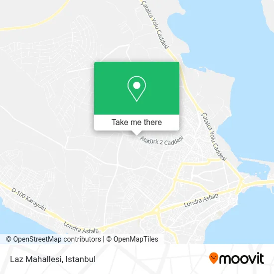 Laz Mahallesi map
