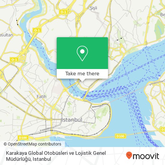 Karakaya Global Otobüsleri ve Lojistik Genel Müdürlüğü map