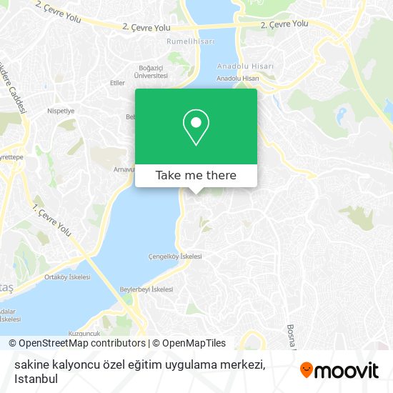 sakine kalyoncu özel eğitim uygulama  merkezi map