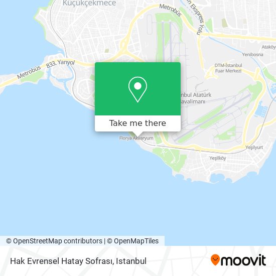 Hak Evrensel Hatay Sofrası map