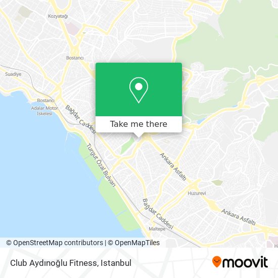 Club Aydınoğlu Fitness map