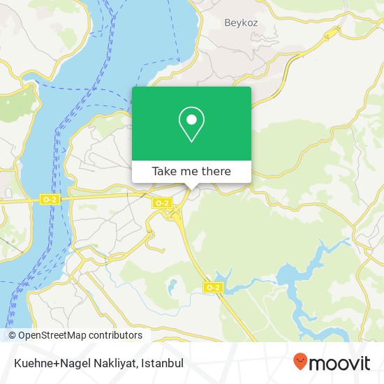 Kuehne+Nagel Nakliyat map