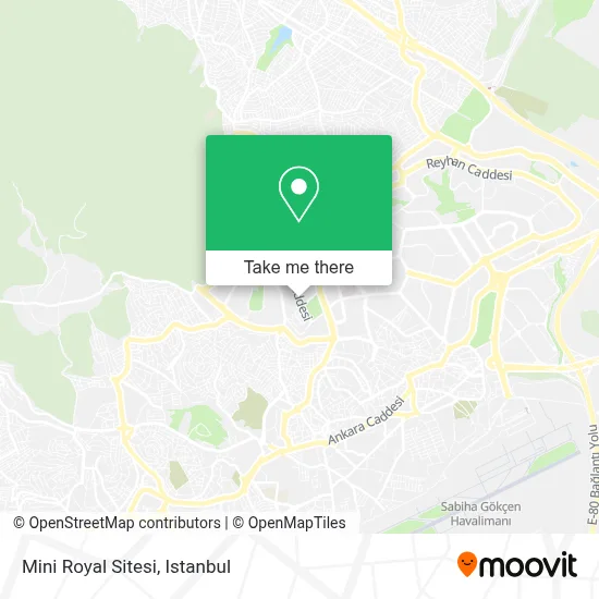 Mini Royal Sitesi map