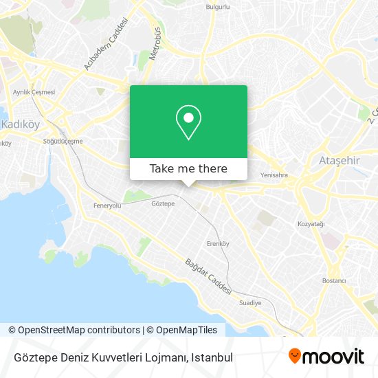 Göztepe Deniz Kuvvetleri Lojmanı map