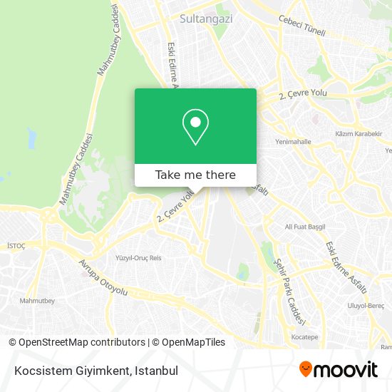 Kocsistem Giyimkent map
