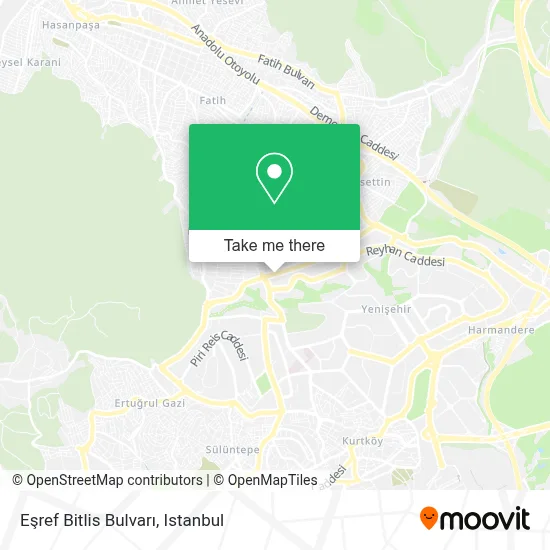 Eşref Bitlis Bulvarı map