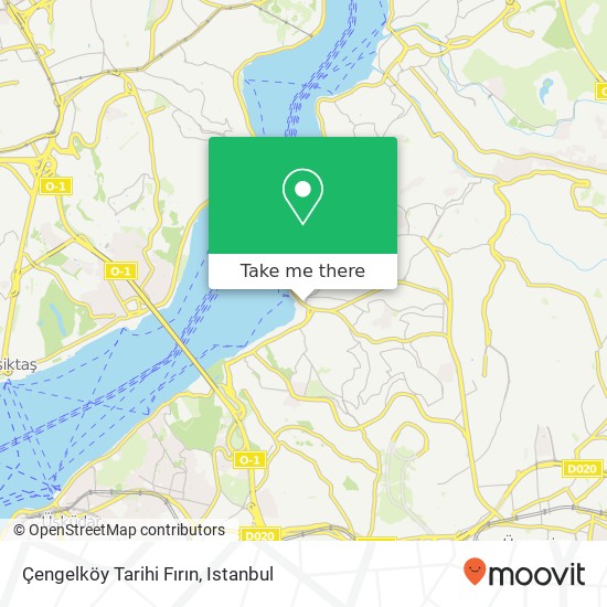 Çengelköy Tarihi Fırın map