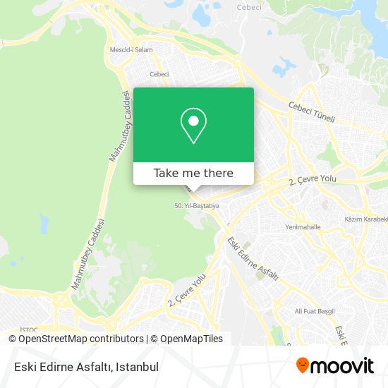 Eski Edirne Asfaltı map