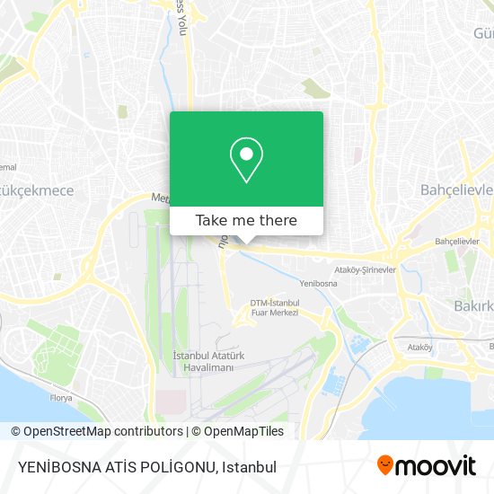 YENİBOSNA ATİS POLİGONU map