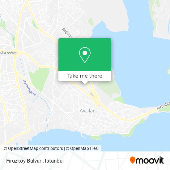 Firuzköy Bulvarı map