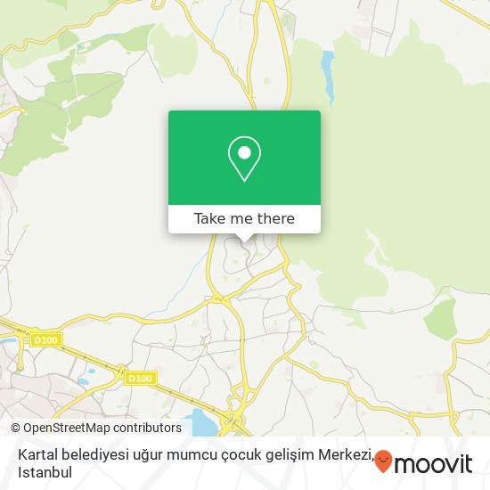 Kartal belediyesi uğur mumcu çocuk gelişim Merkezi map