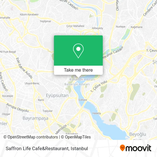Saffron Life Cafe&Restaurant map