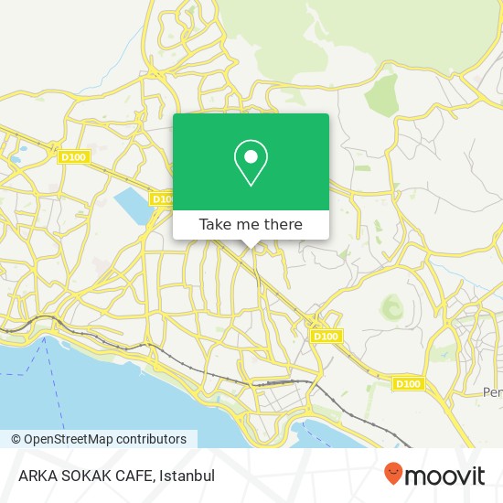 ARKA SOKAK CAFE map