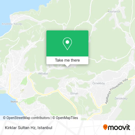 Kirklar Sultan Hz map