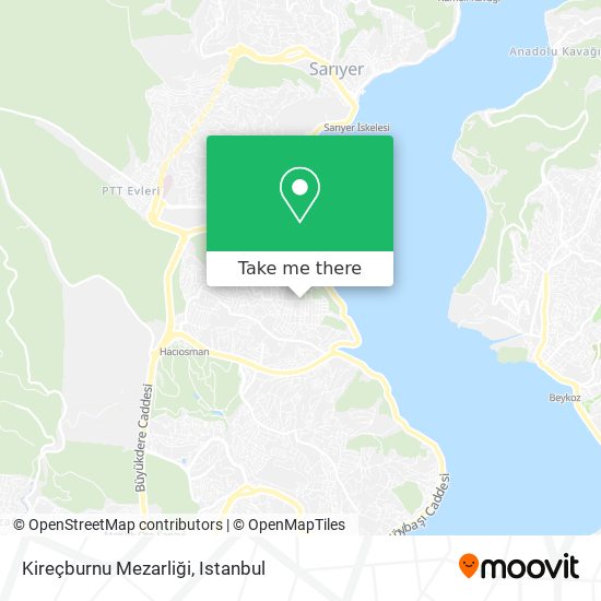 Kireçburnu Mezarliği map