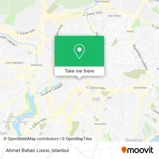 Ahmet Buhan Lisesi map