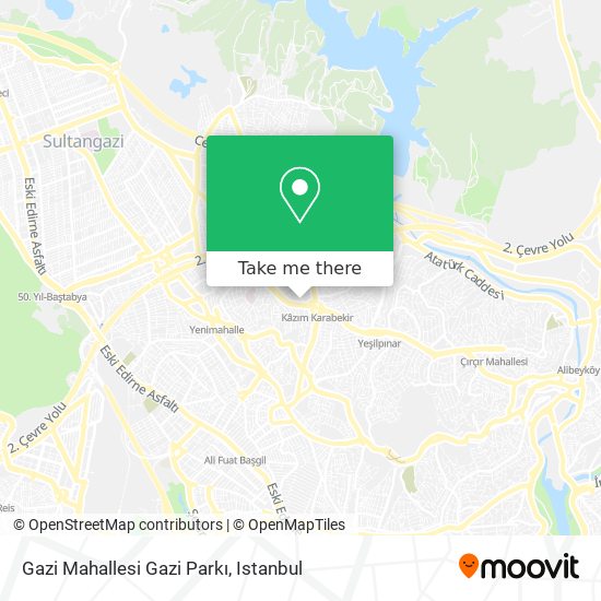 Gazi Mahallesi Gazi Parkı map