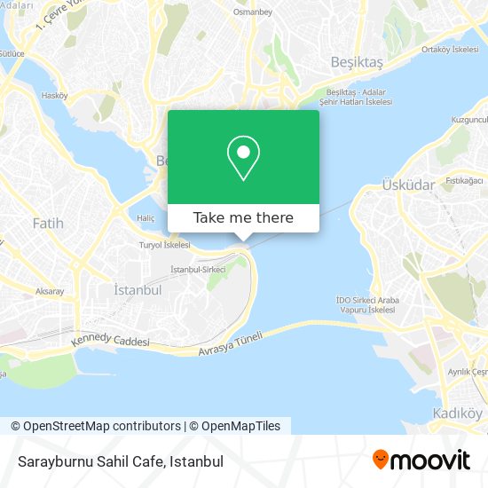 Sarayburnu Sahil Cafe map