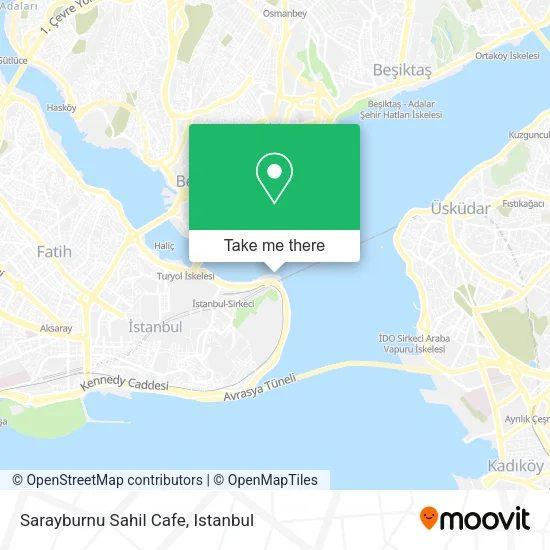 Sarayburnu Sahil Cafe map