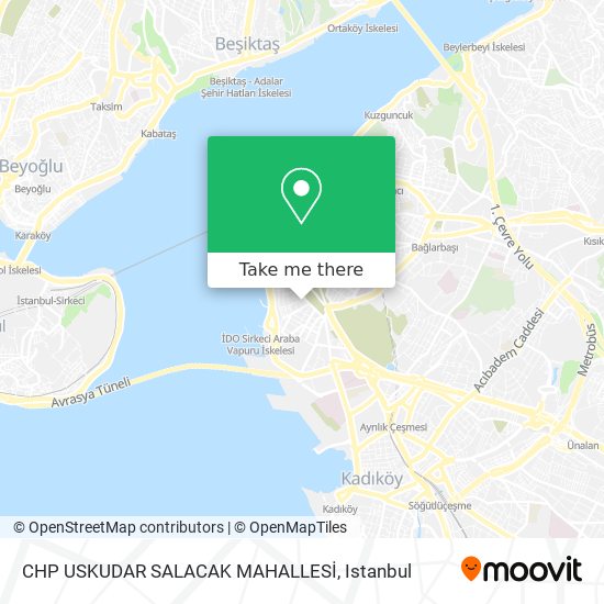 CHP USKUDAR SALACAK MAHALLESİ map