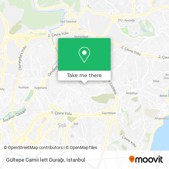 Gültepe Camii İett Durağı map