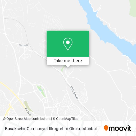 Basaksehir Cumhuriyet Ilkogretim Okulu map