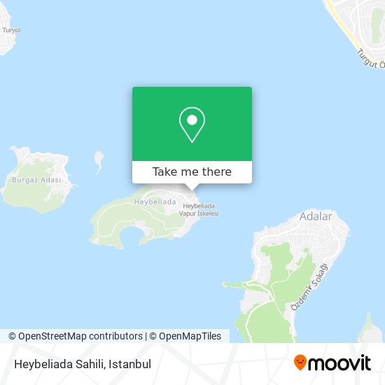 Heybeliada Sahili map