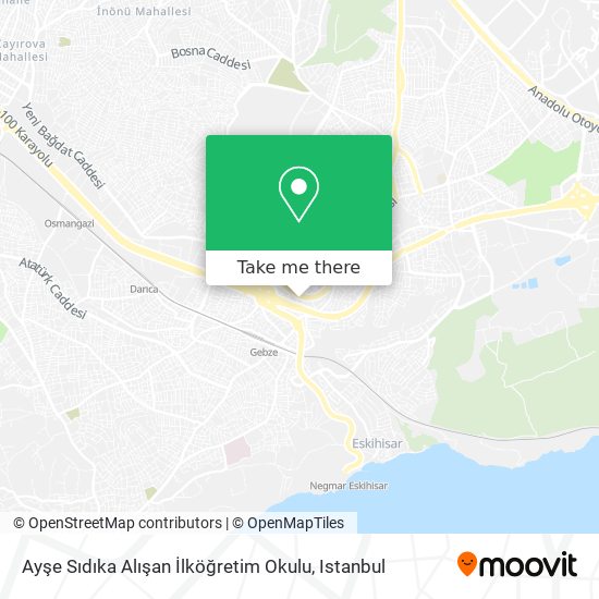 Ayşe Sıdıka Alışan İlköğretim Okulu map