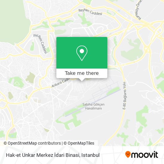 Hak-et Unkar Merkez İdari Binasi map