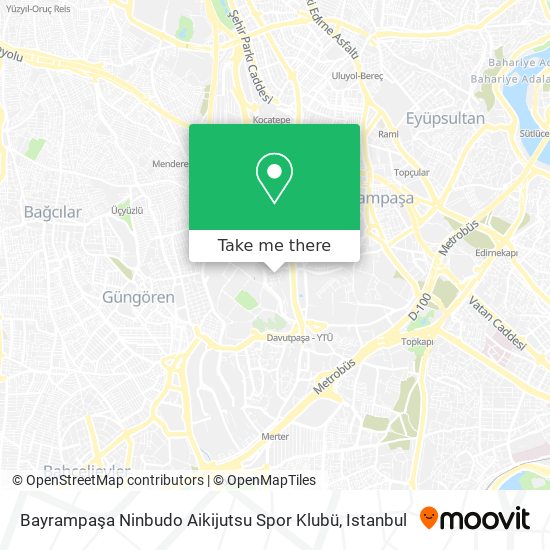 Bayrampaşa Ninbudo Aikijutsu Spor Klubü map