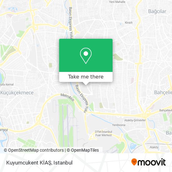 Kuyumcukent  KİAŞ map