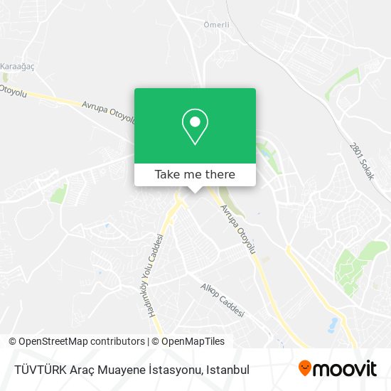 TÜVTÜRK Araç Muayene İstasyonu map