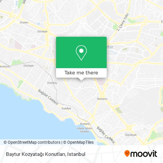 Baytur Kozyatağı Konutları map