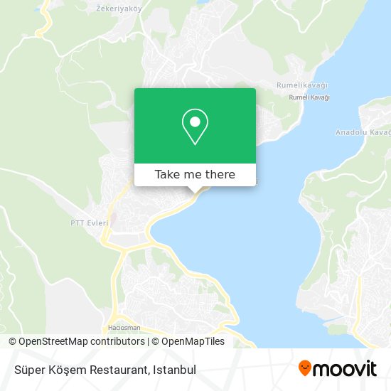 Süper Köşem Restaurant map