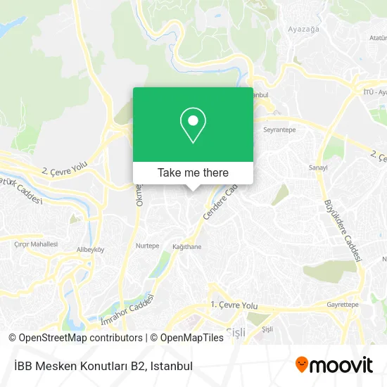 İBB Mesken Konutları B2 map