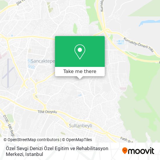 Özel Sevgi Denizi Özel Egitim ve Rehabilitasyon Merkezi map