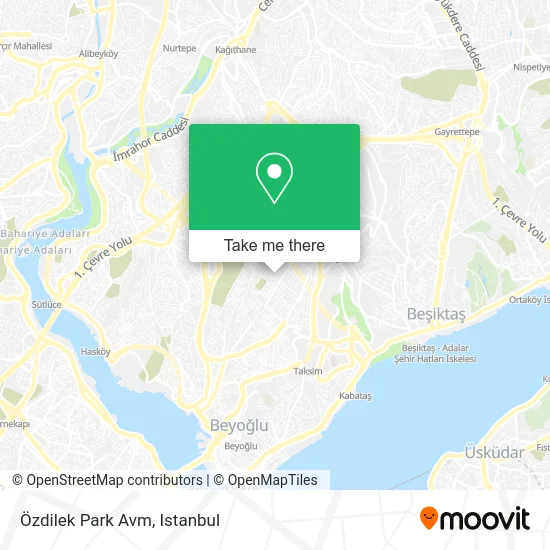 Özdilek Park Avm map