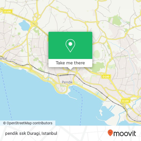 pendik  ssk Duragi map