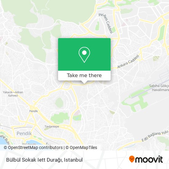 Bülbül Sokak Iett Durağı map